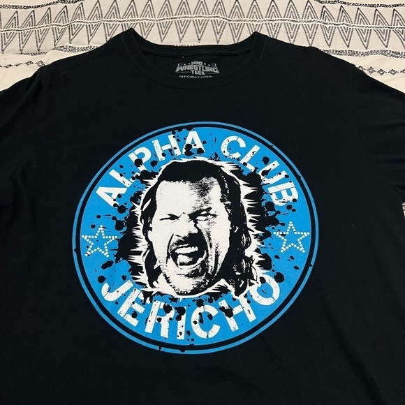 Chris Jericho Alpha Club Wrestling Tee Size Large - Picture 2 of 5